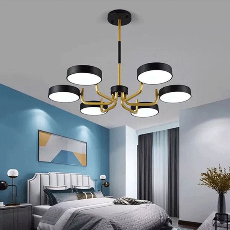 Geometry Shape Pendant Chandeliers Contemporary Metal Chandelier Lighting Fixtures