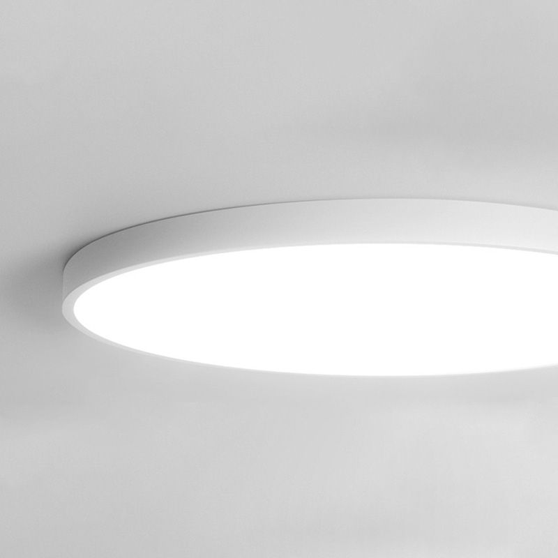 Moderne LED-Deckenleuchten zur Oberflächenmontage, Lampenschirm aus Metall für das Wohnzimmer