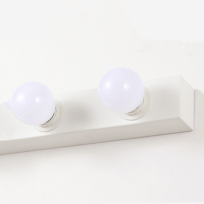 Metal Geometric Bath Light Contemporary Style Multi Lights Vanity Light Fixture