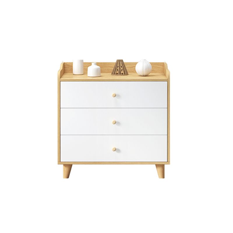 Modern Rectangle Accent Cabinet Wood Knobs Cabinet with Drawer