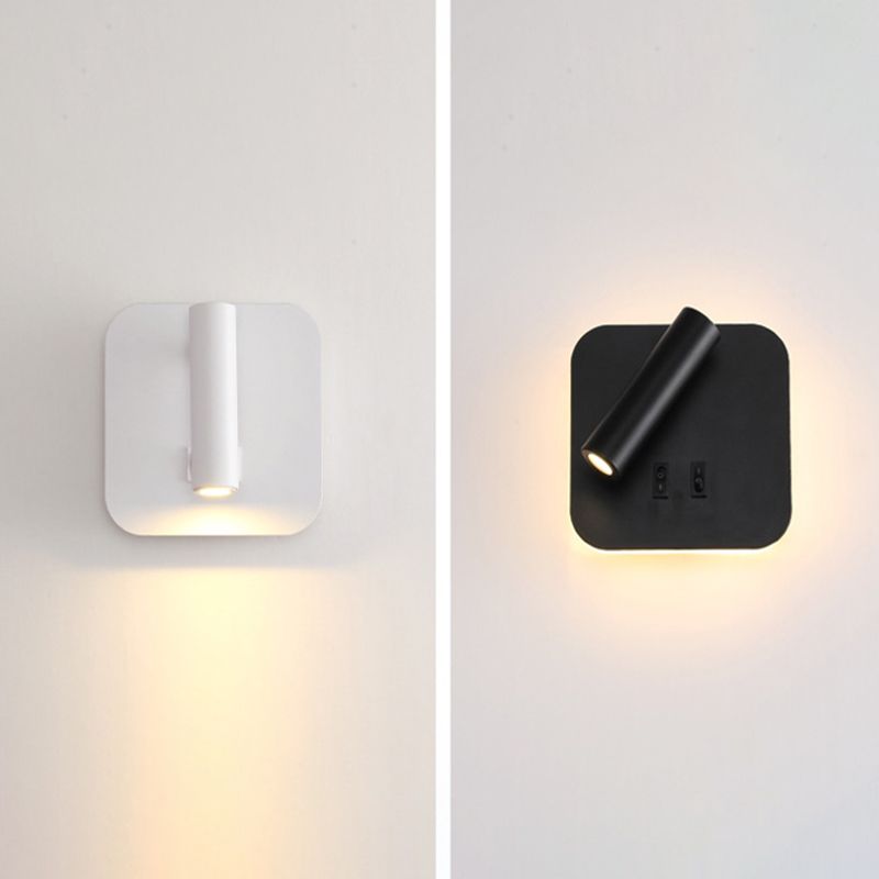 2-Light Geometric Wall Mounted Lighting Modern Style Metal Wall Lighting Fixtures