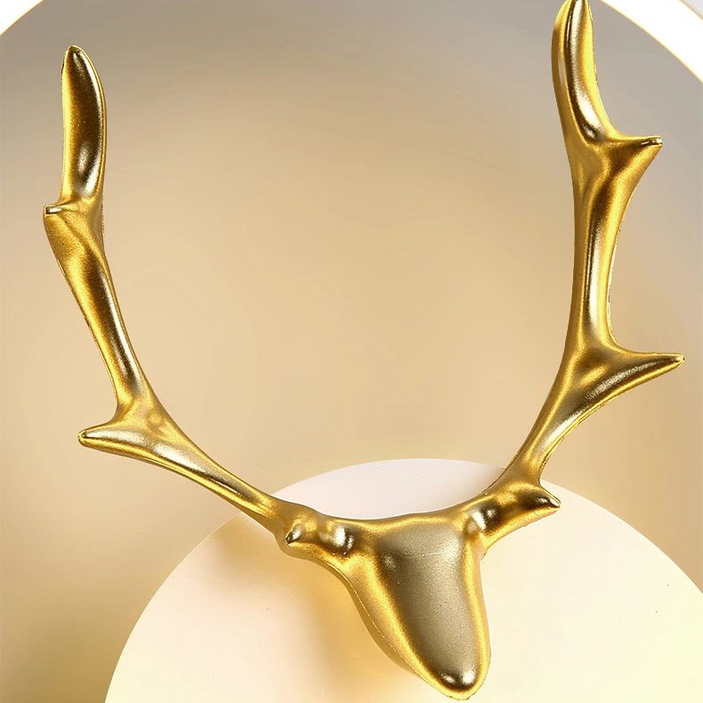 Light metal a parete geometrica contemporanea in metallo 1 lampada a LED LAD