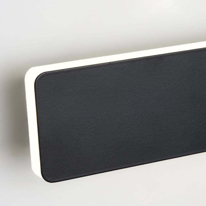 Linearer Schatten Metall Wandleuchter moderner Stil mit einem leichten Wand montiertes Licht