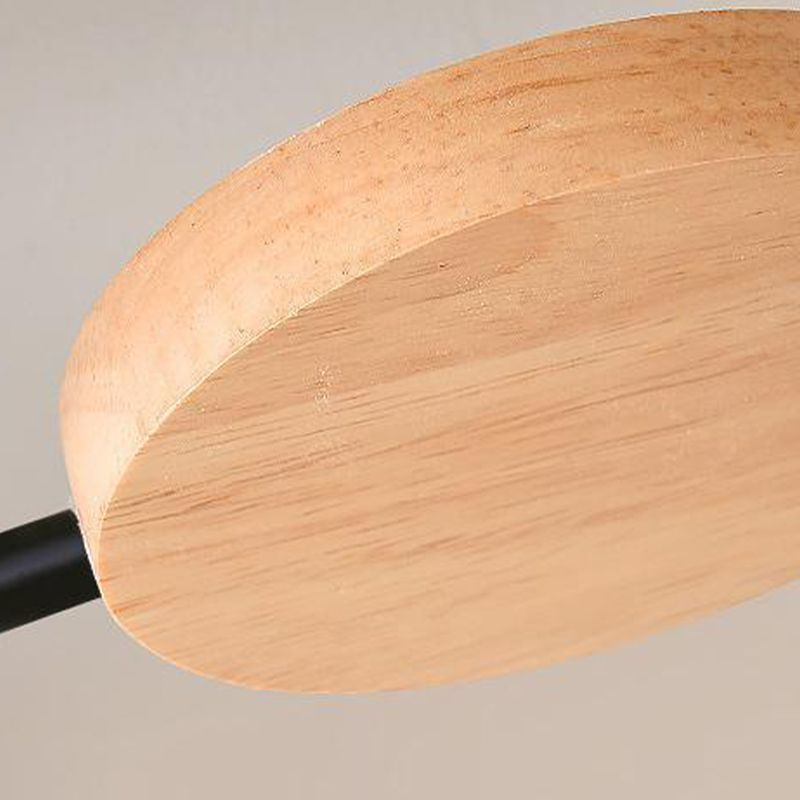 Luz de techo geométrico nórdico colorido LED de montaje de montaje para sala de estar para sala de estar