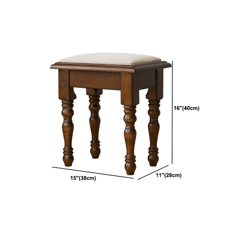 Brown Ash Vanity Set with Mirror 58.26" High Vanity with Drawer