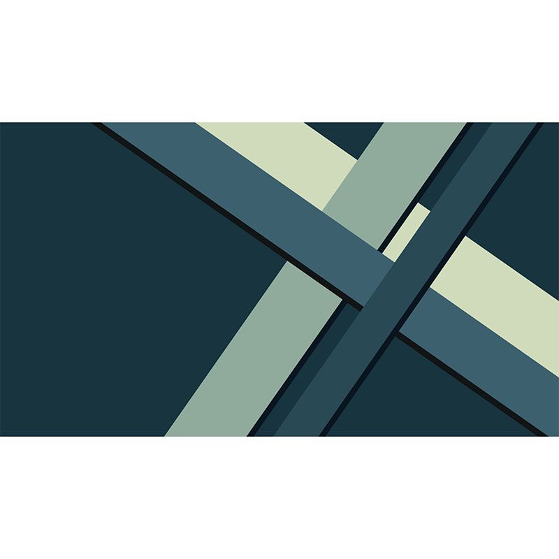 Decorative Illustration Mural Wallpaper Geometry Indoor Wall Mural