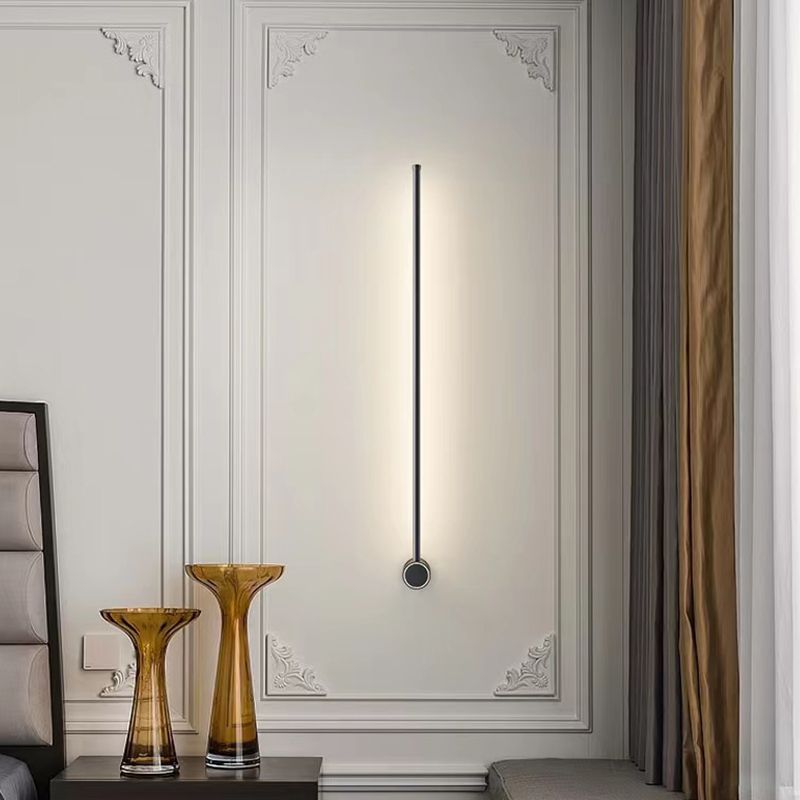 Multi-Light Linear Wall Mount Light Modern Style Metal Wall Lighting Fixtures