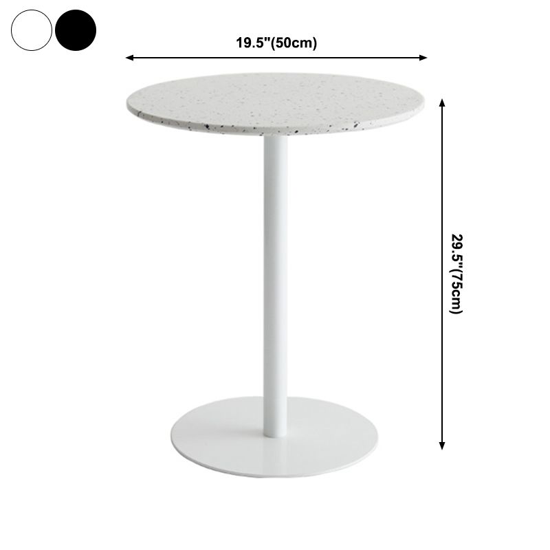 Tavolo da pranzo rotondo tavolo da semplicità stile piedistallo mobili casual per casa