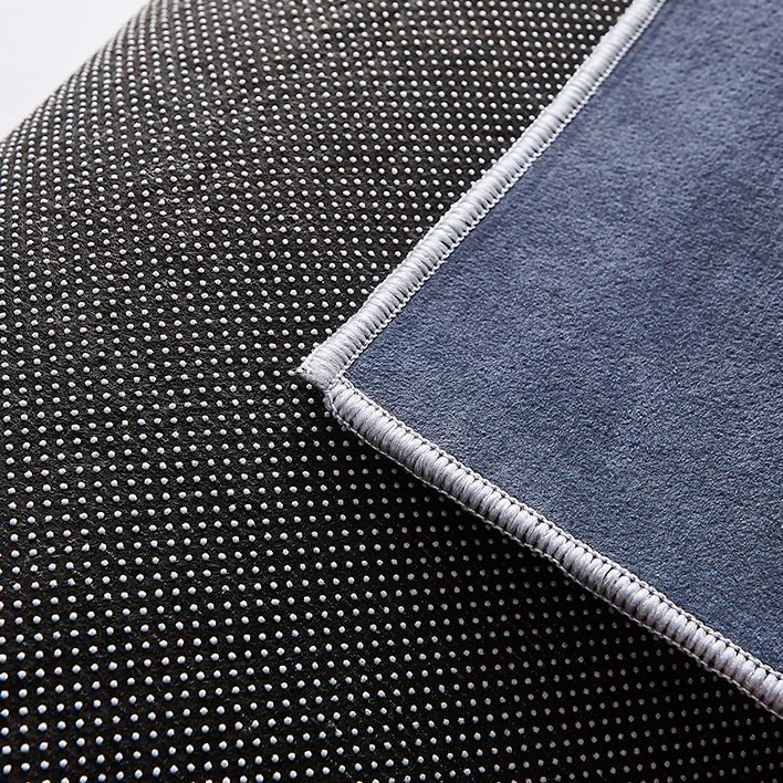 Apricot Tone Home Decoration Carpet Modern Color Block Printed Area Rug Polyester with Non-Slip Backing Rug