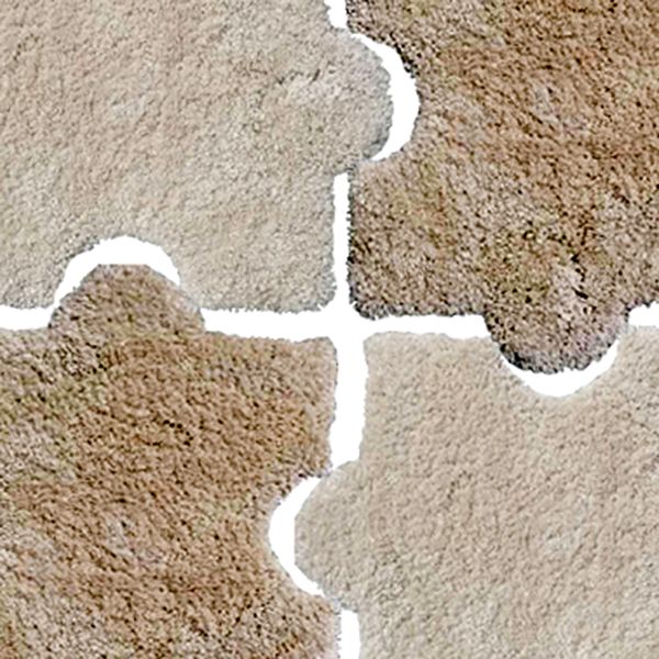 Indoor Carpet Tiles Puzzle Detail Level Loop Stain Resistant Carpet Tiles