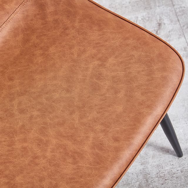 Sedie da cucina in stile moderno sedia da pranzo a bracciole con gambe metalliche