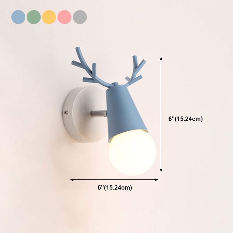 Modern Style Geometric Wall Mounted Lamps Metal Multi Lights Wall Light Sconces