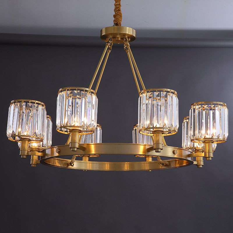 Contemporary Crystal Ceiling Pendant Light Sputnik Hanging Pendant Light for Dining Room