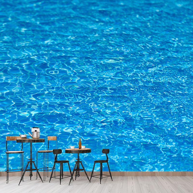 Contemporary Photography Sea Wall Mural Wallpaper Living Room Wall Art