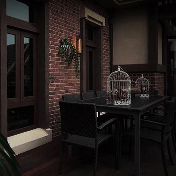 Stile industriale Accensione rettangolare SCONCE METALI