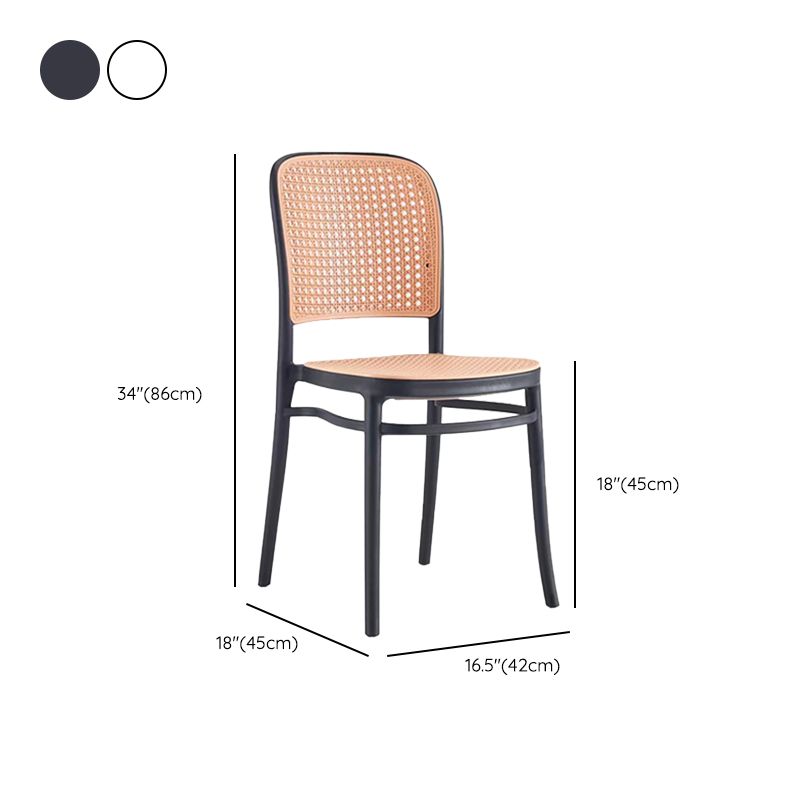 Industrial Style Plastic Bar Stool Backrest Counter Stool for Restaurant and Bristol