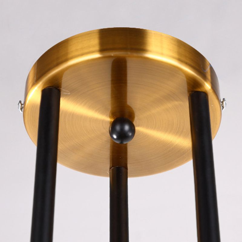 Metal and Glass Chandelier Lighting Fixture Modern Chandelier Pendant Light for Sitting Room