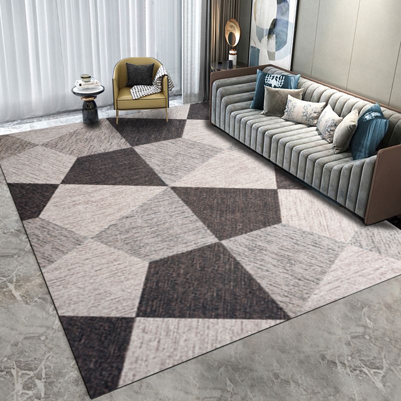 Comfort Graphic Printed Area Rug Modern Aesthetic Adult Carpet Polyester Stain Resistant Carpet for Home Decor