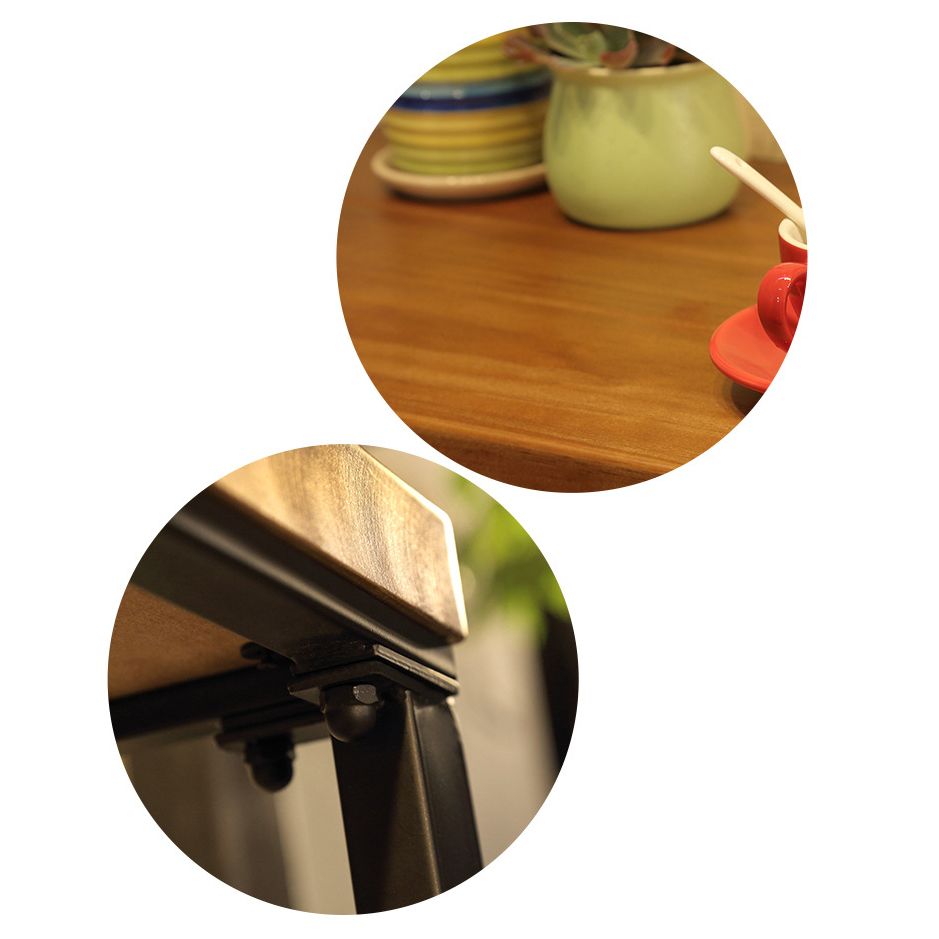 Contemporary Solid Wood Bar Set 1/4/5/9 Pieces Rectangle Pub Dining Set for Indoor