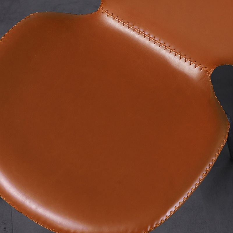Contemporary Side Chair PU Leather Dining Chair for Home Use