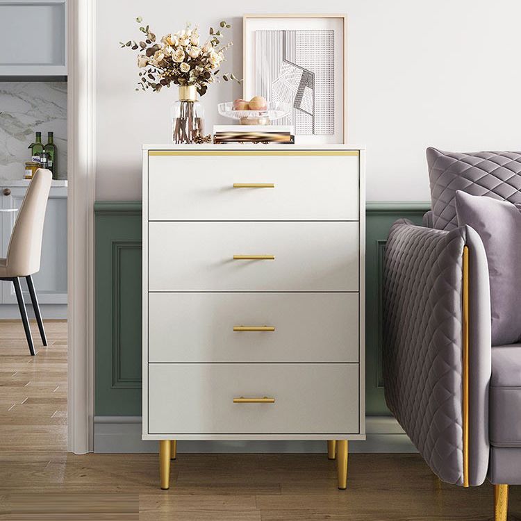 Wooden Chest Classic Glam Storage Chest Dresser with Drawers