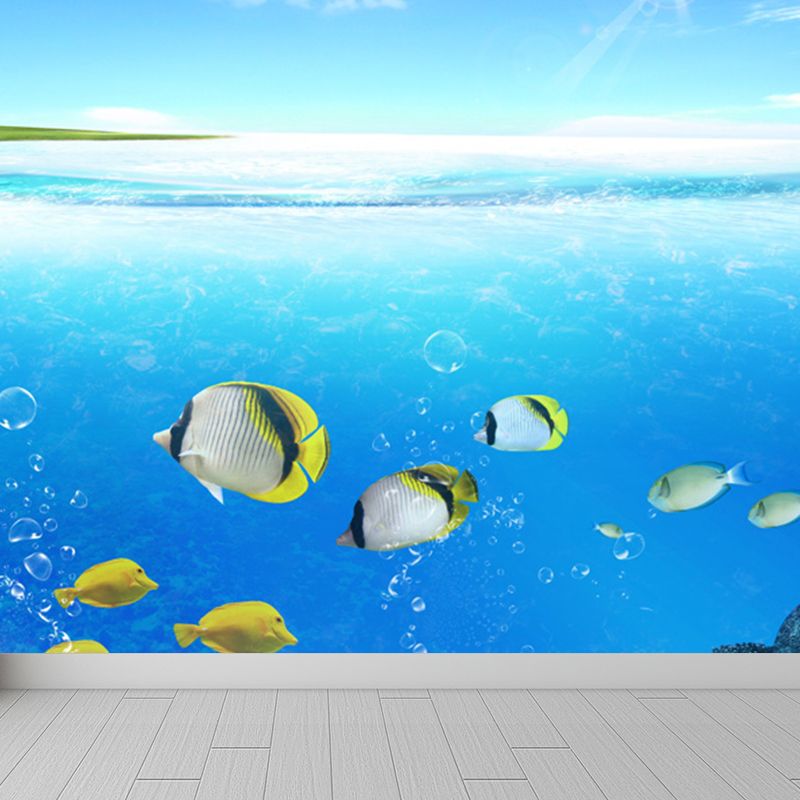 Marine Benthos Wall Mural Kids Style Decorative Children Bedroom Wall Decor, Custom