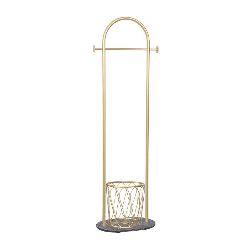 Hall Tree Modern Coat Rack Metal Hall Stand Entryway Kit with Hooks