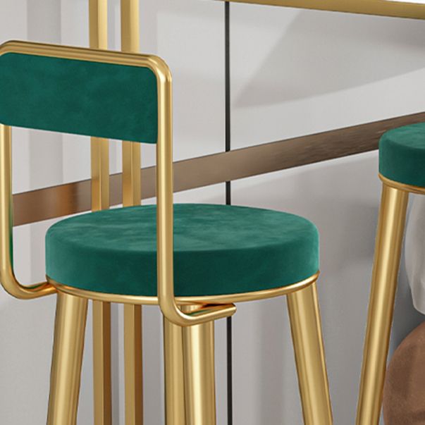 Glam Bistro Set 1/2/3 Pieces Stone Bar-Height Bar table with Upholstered Stools