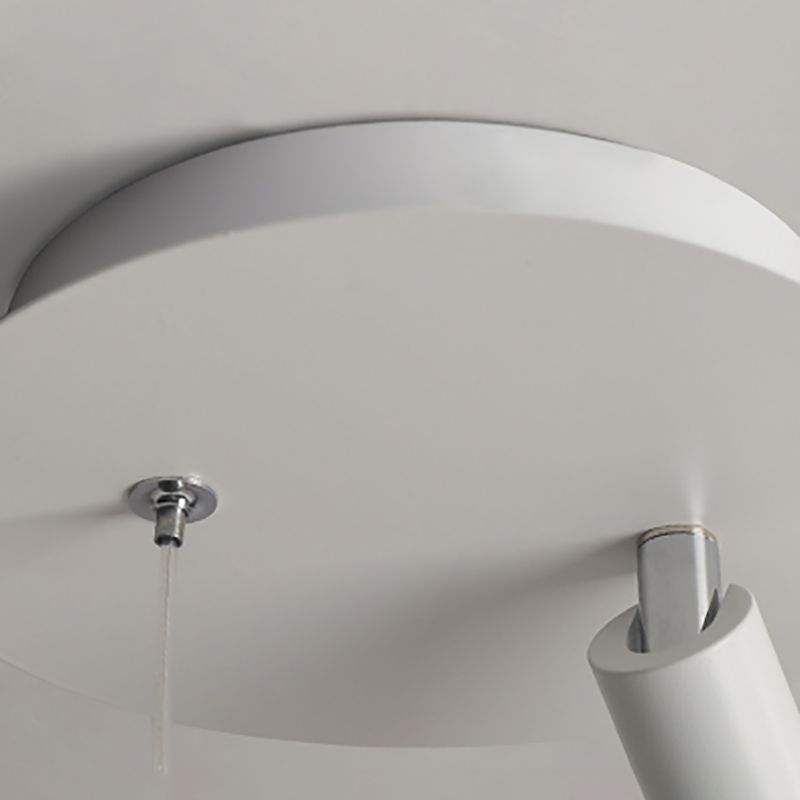 Éclairage nordique de petit pendentif blanc