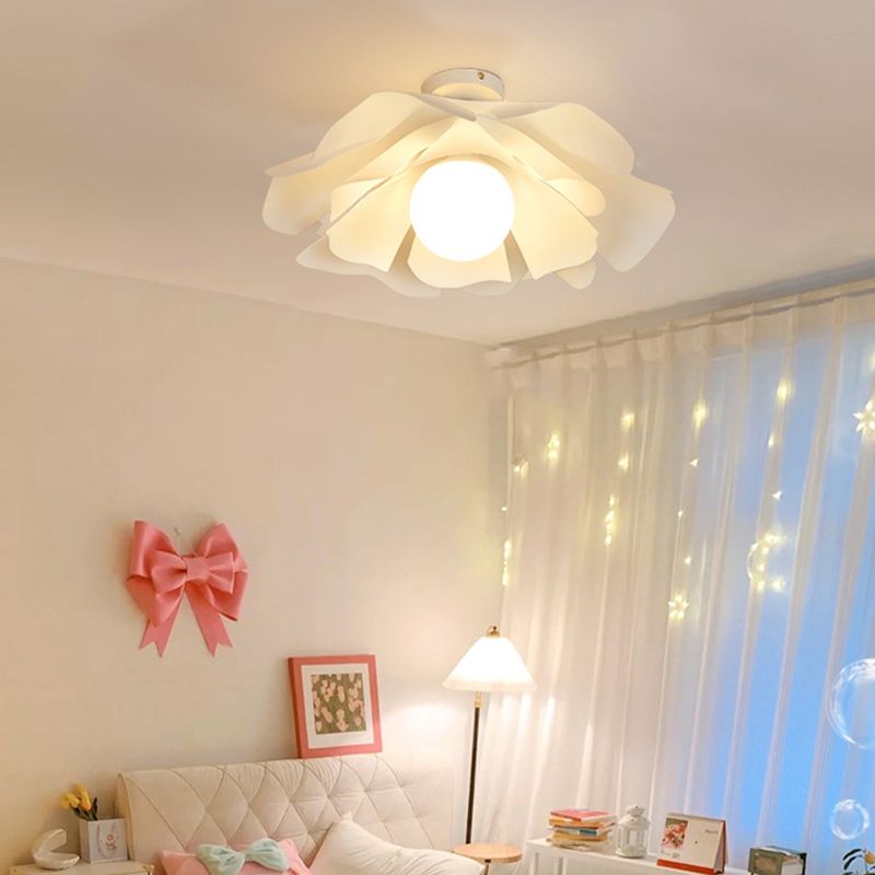 Modern Simplicity Ceiling Lamp Household Acrylic Flush Mount Light Fixture for Bedroom