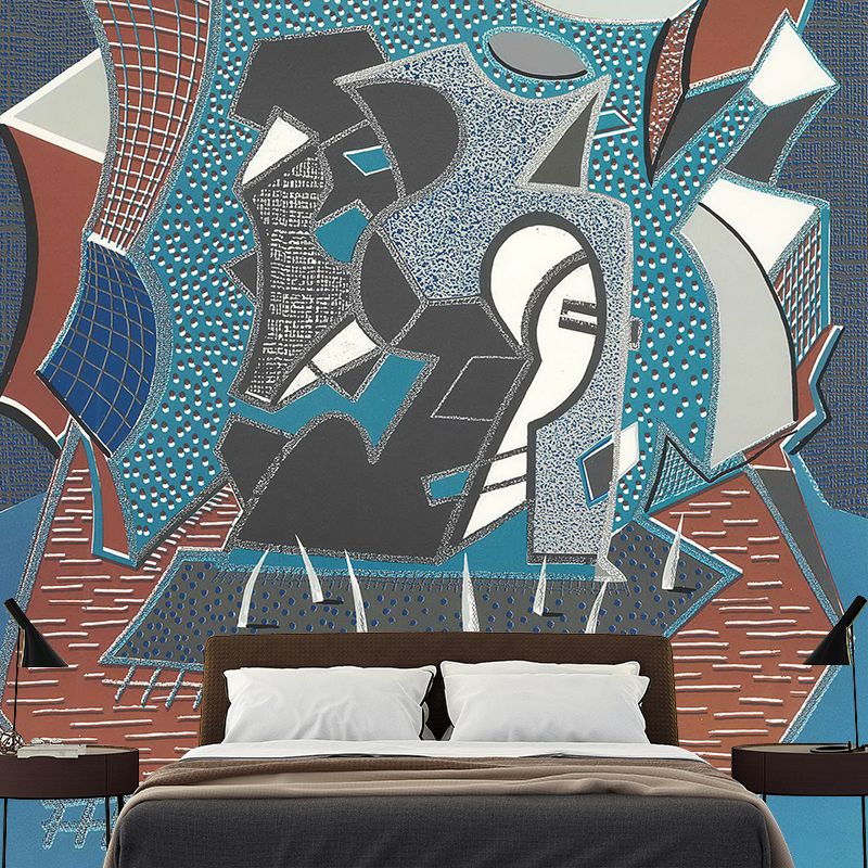 Waterproof End of Triple Murals Decal Personalized Modern Art Wall Covering for Home
