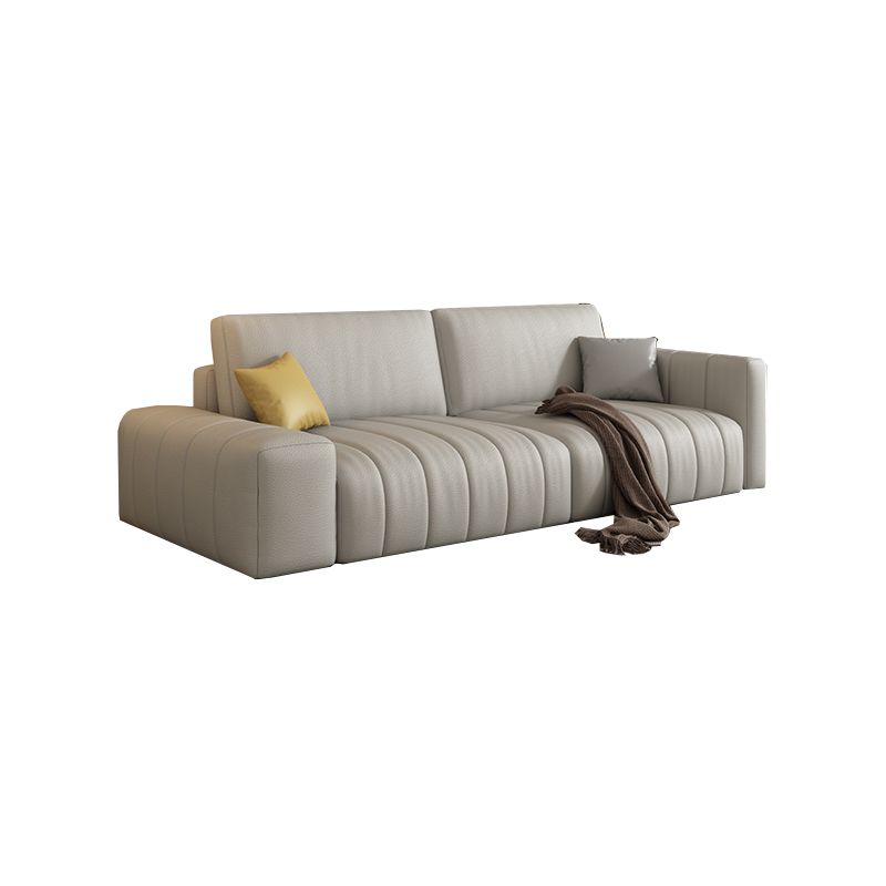 Scandinavian Stain-Resistant for Living Room Square Arm Sofa & Chaise
