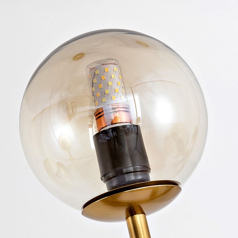 Spherical Shape Island Lights Modern Style Glass 6 Light Pendant Lighting Fixtures