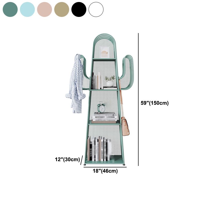 Libreria in metallo chiuso in metallo libreria in stile scandinavo per home office