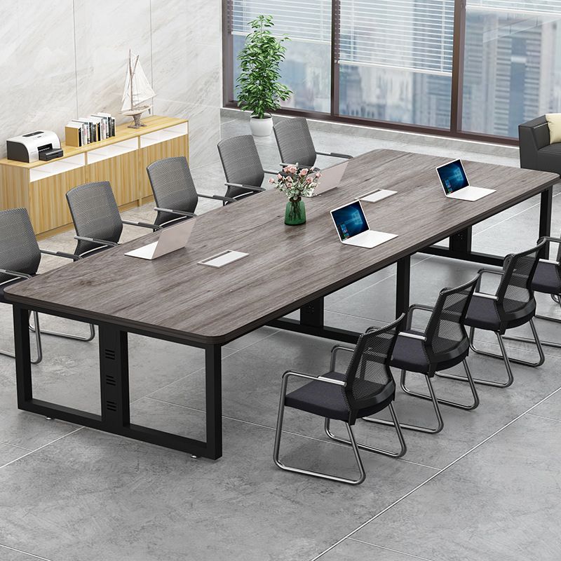 Industrial Style Home Writing Desk Office Conference Table Artificial Wood Desk