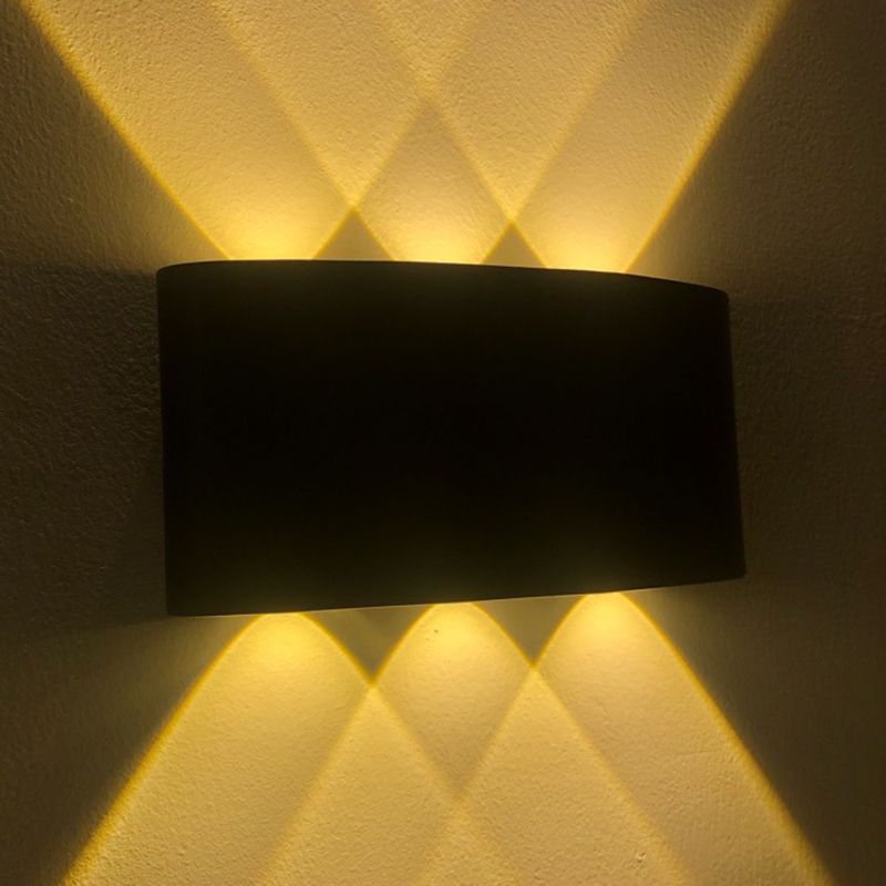 Geometric Wall Mounted Lamp Modern Style Metal Multi Lights Wall Lighting Ideas