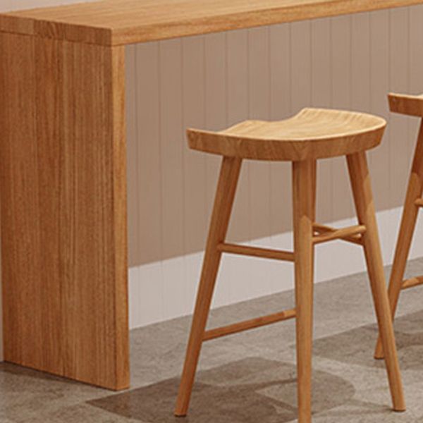1/5/9 Pieces Table and Stool Set Modern Solid Wood Pub Table Set