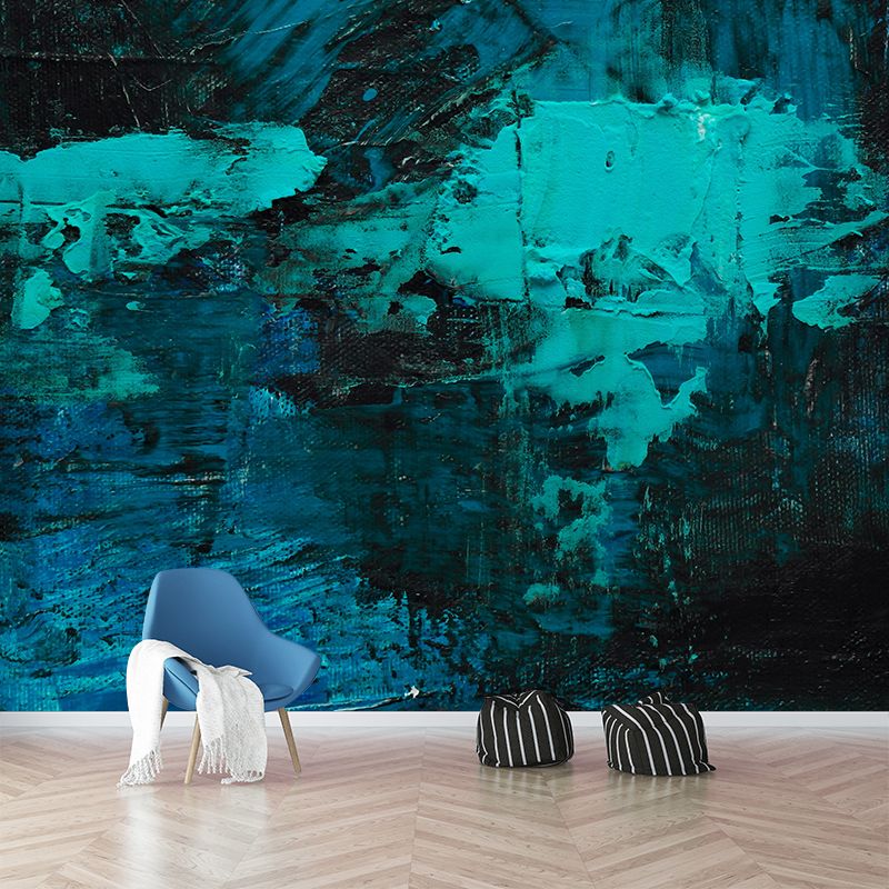 Environmental Abstract Mural Mildew Resistant Wallpaper for Room