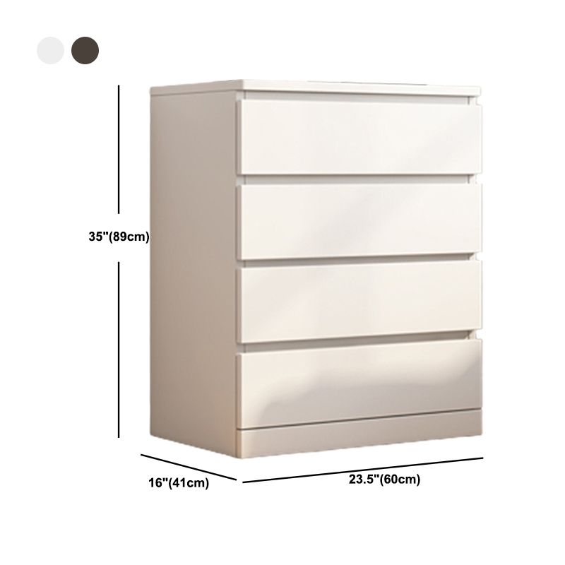 16.14" Wide Modern Wood Accent Chest Rectangle Chest with Drawers
