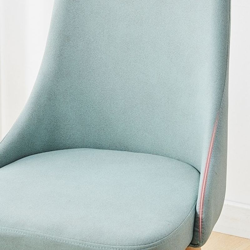 Solid Wood Dining Chair Industrial Style Swivel Side Chair for Dining Room