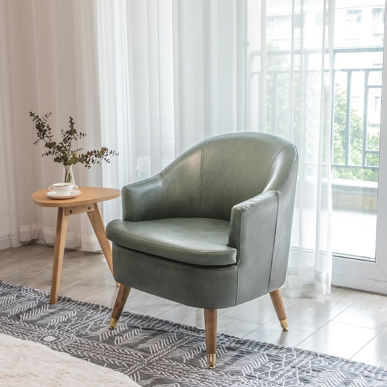 Chaise d'appoint rembourrée de Style minimaliste, avec bras à dossier solide, chaise d'appoint simple pour salle à manger, pour la maison