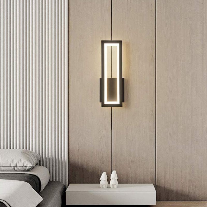 Moderne lineare Wandleuchte kreative Wandleuchten für Hotel Schlafzimmer Wohnzimmer