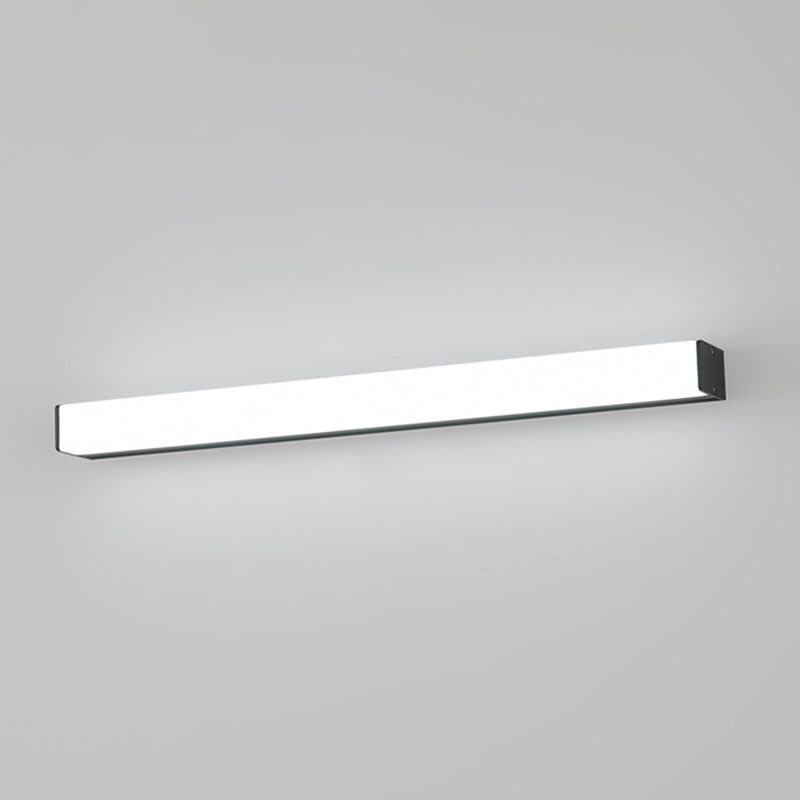 Modern Minimalist Style Rectangle Led Bathroom Vanity Light Fixtures Acrylic Vanity Sconce for Toilet