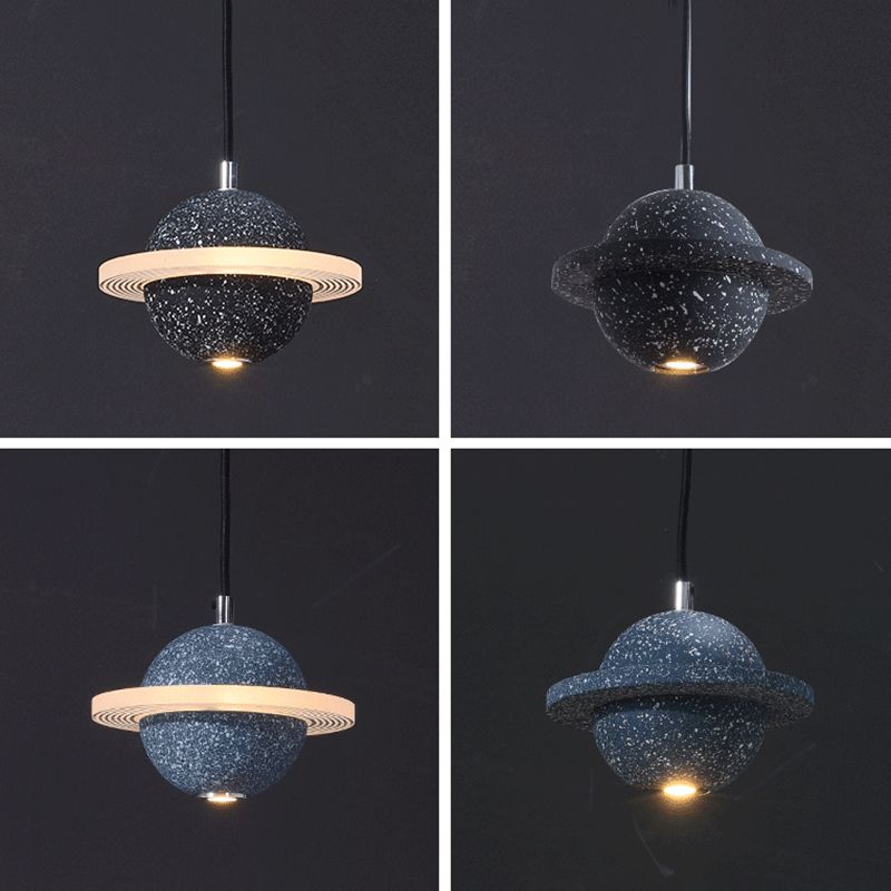 Salle d'étude de pendentif en ciment moderne l'éclairage de suspension globale