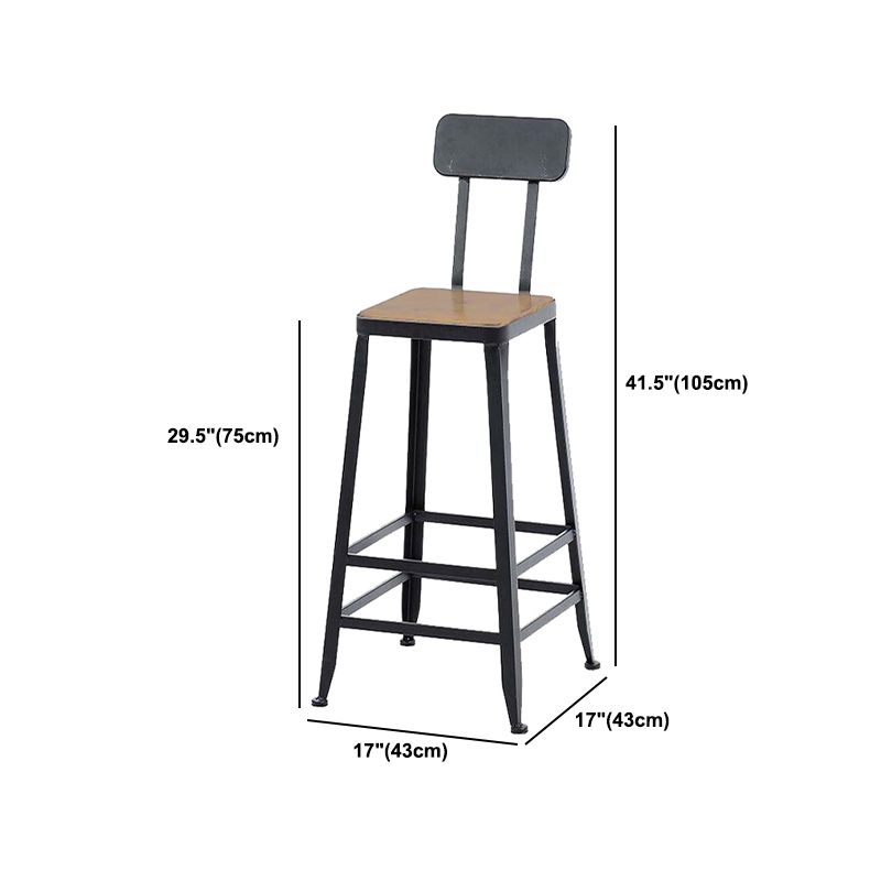 Modern 1/3 Pieces Bar Table Set Rectangle Pine Wood Counter Table with Stools for Balcony