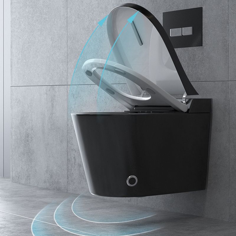Modern Siphon Jet Flush Toilet One-Piece Wall Mount Toilet for Bathroom