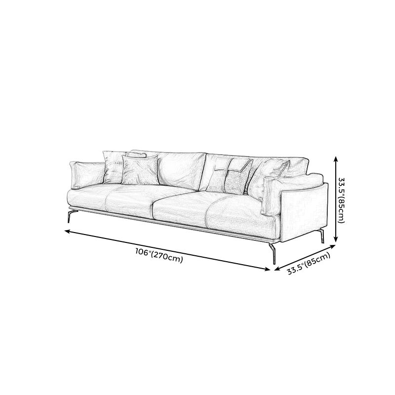 Cuscino da soggiorno stazionario cuscinetto cuscini standard di divano chaise