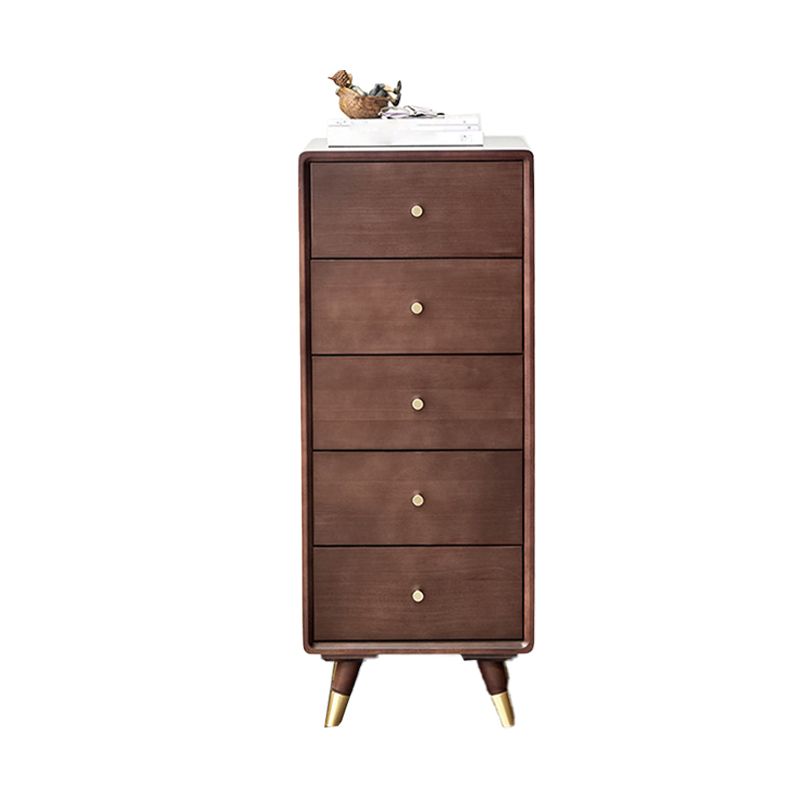 15.74" Wide Solid Wood Accent Chest with Drawer Contemporary Side Cabinet