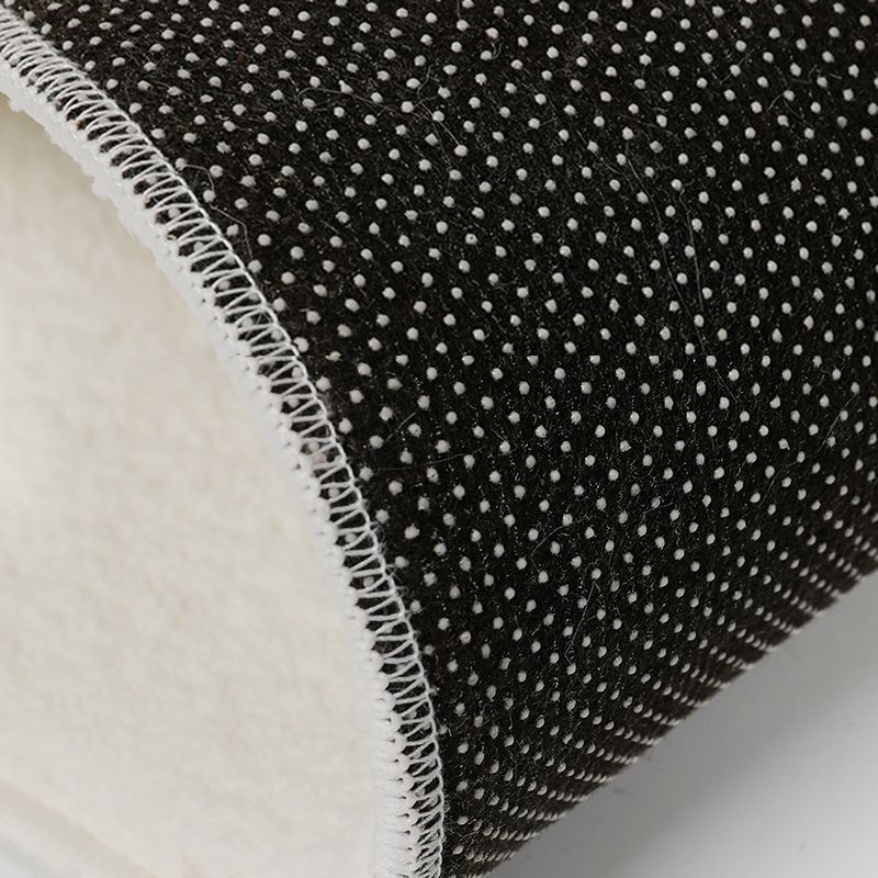 Fancy effen kleur tapijt wit polyester tapijt antislip rug voor woondecoratie