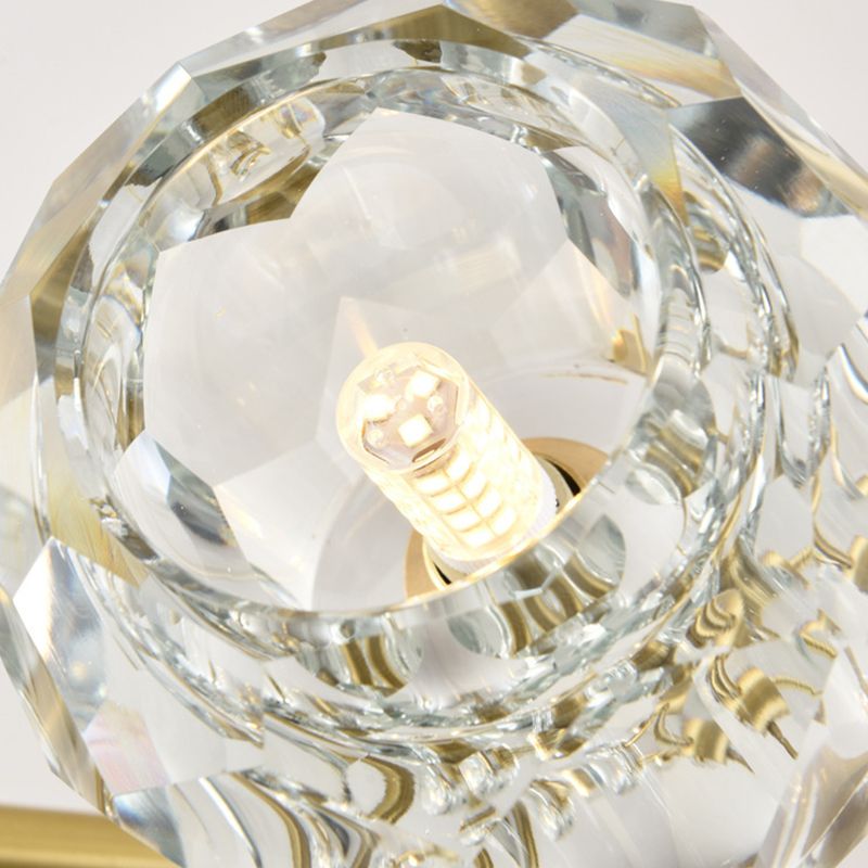 Modern Chandelier Bubble with Shape Island Lights Crystal And Metal Island Lamps in Gold